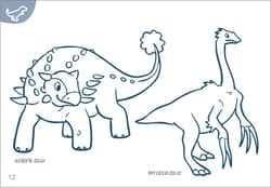 Galeria - zdjęcie nr. 3 - Moja kolorowanka Dinozaury