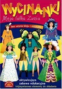 Moja lalka Zuzia Wycinanki - Szarf Maria