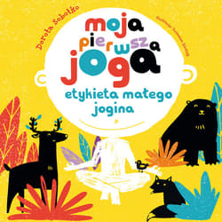 Moja pierwsza joga etykieta małego jogina