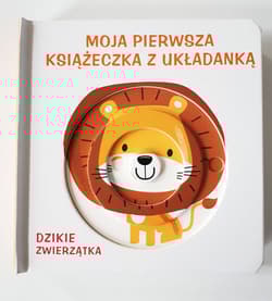 Moja pierwsza książeczka z układanką - dzikie zwierzęta