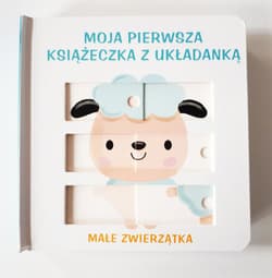 Moja pierwsza książeczka z układanką - małe zwierzątka
