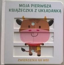 Moja pierwsza książeczka z układanką - zwierzątka na wsi - Praca zbiorowa