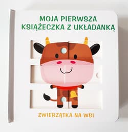 Moja pierwsza książeczka z układanką - zwierzątka na wsi - Praca zbiorowa