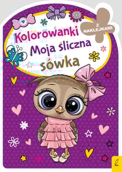 Moja śliczna sówka. Kolorowanka z wykrojnikiem