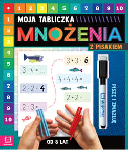 Moja tabliczka mnożenia z pisakiem Piszę i zmazuję od 8 lat - Agnieszka Bator