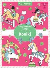 Moje brokatowe naklejki. Koniki - Praca zbiorowa