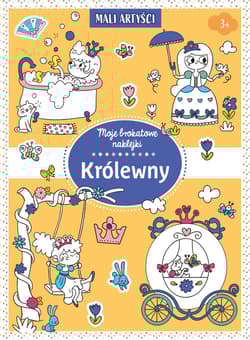 Moje brokatowe naklejki Królewny