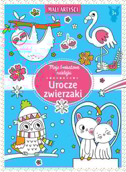 Moje brokatowe naklejki Urocze zwierzaki - Praca zbiorowa