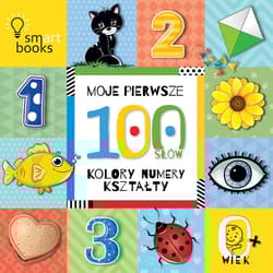 Moje pierwsze 100 słów Kolory numery kształty - Opracowanie Zbiorowe
