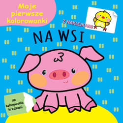 Moje pierwsze kolorowanki. Na wsi - Praca zbiorowa