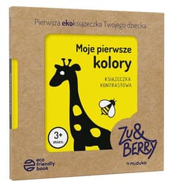 Moje pierwsze kolory. Książeczka kontrastowa - Olesia Szynkarewicz