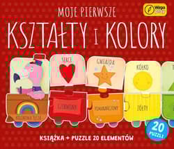Moje pierwsze kształty i kolory. Puzzle i książka - null null
