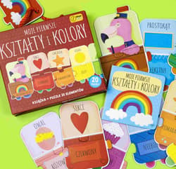 Galeria - zdjęcie nr. 3 - Moje pierwsze kształty i kolory. Puzzle i książka