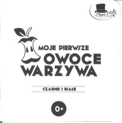 Moje pierwsze owoce i warzywa Czarne i Białe - Mili Papa