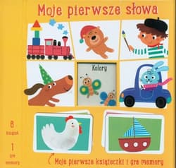 Moje pierwsze słowa Moje pierwsze książeczki i gra memory