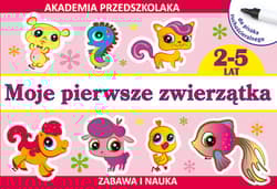 Moje pierwsze zwierzątka (do pisaka suchościeralnego) Akademia przedszkolaka 2-5 lat - Joanna Paruszewska, Pawlicka Kamila