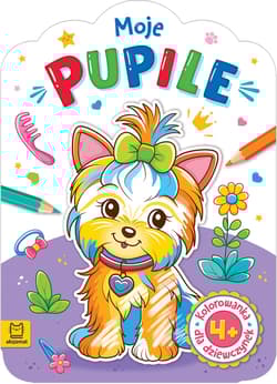 Moje pupile. Kolorowanka dla dziewczynek - Agata Kaczyńska