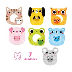 Galeria - zdjęcie nr. 3 - Moje puzzle z dziurką Zwierzątka CzuCzu