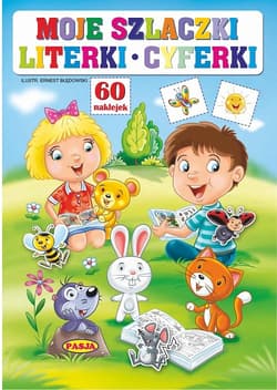 Moje szlaczki, literki, cyferki 60 naklejek - Ernest Błędowski