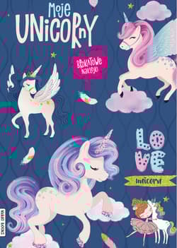 Moje unicorny z brokatem