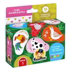 Moje zwierzątka Książeczka na kółeczku dla dzieci 12 mies.CzuCzu - Opracowanie Zbiorowe