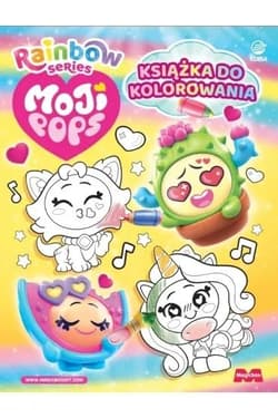 MojiPops - książka do kolorowania - Praca zbiorowa