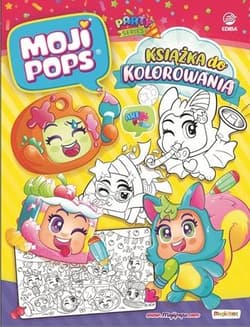MojiPops Książka do kolorowania Seria Party - Praca zbiorowa