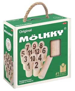 Molkky w kartoniku z rączką