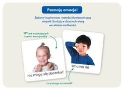 Galeria - zdjęcie nr. 2 - Montessori Karty obrazkowe Emocje (2-5 lat). Kapitan Nauka