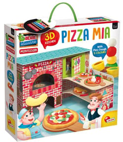 Montessori Moja pizza 3D z modeliną