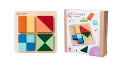 Montessori Puzzle różne kształty 13el