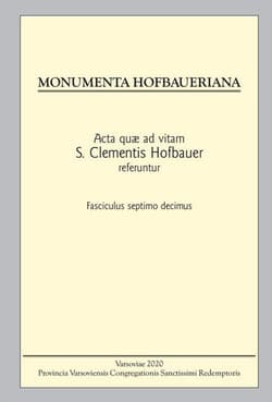Monumenta Hofbaueriana Tom 17 - Praca zbiorowa