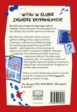 Galeria - zdjęcie nr. 2 - Morderstwo w wiosce. Księga łamigłówek. Klub Zagadek Kryminalnych