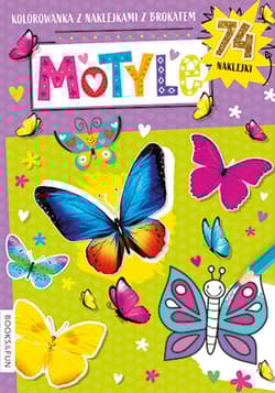 Motyle. Kolorowanka