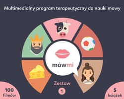 Multimedialny program terapeutyczny do nauki mowy MÓWMI Zestaw 1 - Praca zbiorowa