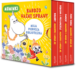 Muminki. Moja pierwsza biblioteczka. Bardzo ważne sprawy - Opracowanie Zbiorowe