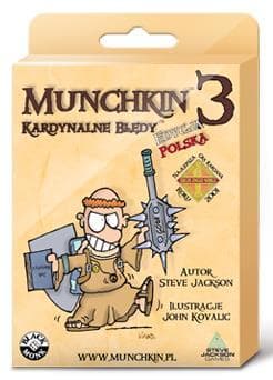 Munchkin 3 Kardynalne Błędy Kardynalne Błędy - Jackson Steve