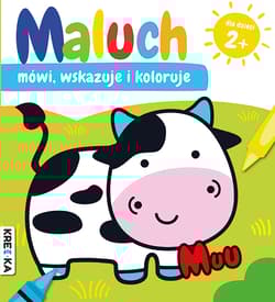 Muu. Maluch mówi, wskazuje i koloruje
