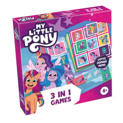 My Little Pony gra 3w1 (Lotto,Domino,Memo) MLP