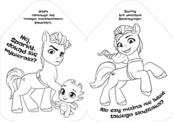 Galeria - zdjęcie nr. 2 - My Little Pony. Nowe pokolenie. Książeczka kredeczka