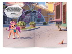 Galeria - zdjęcie nr. 2 - My Little Pony Nowe pokolenie Książka do wyklejania
