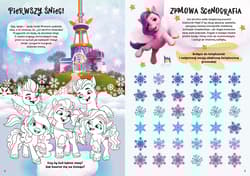 Galeria - zdjęcie nr. 2 - My Little Pony Nowe pokolenie Zimowy zeszyt zadań z naklejkami