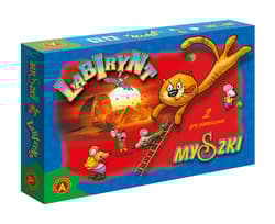 Myszki Labirynt 2 gry planszowe