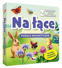 Na łące. Puzzle magnetyczne - Opracowanie Zbiorowe