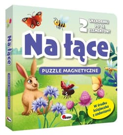 Na łące. Puzzle magnetyczne - Opracowanie Zbiorowe