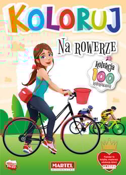 Na rowerze. Koloruj - Opracowanie Zbiorowe