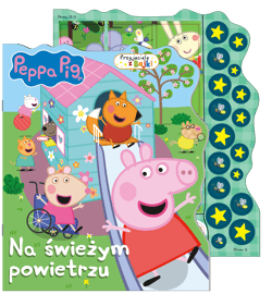 Na świeżym powietrzu. Świnka Peppa. Przyjaciele z bajki - Opracowanie Zbiorowe