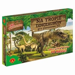 Na tropie dinozaurów - Era dinozaurów Gra planszowa 3D