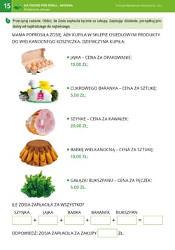 Galeria - zdjęcie nr. 3 - Na tropie pór roku Wiosna Materiały dla uczniów z niepełnosprawnością intelektualną