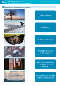 Galeria - zdjęcie nr. 3 - Na tropie pór roku Zima Materiały dla uczniów z niepełnosprawnością intelektualną